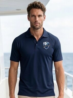 Montreal Impact MLS Men's Navy Polo Shirt